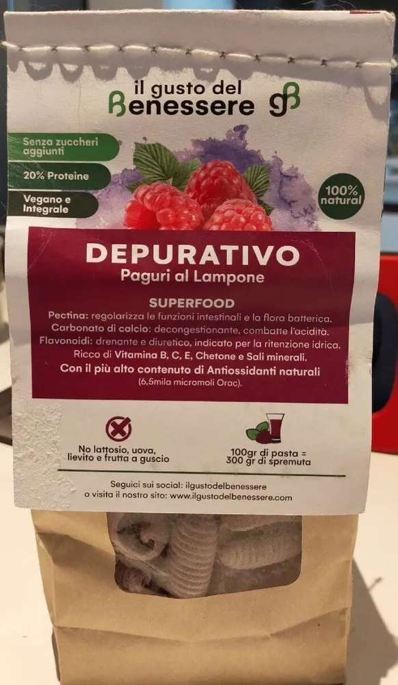 Paguri al Lampone