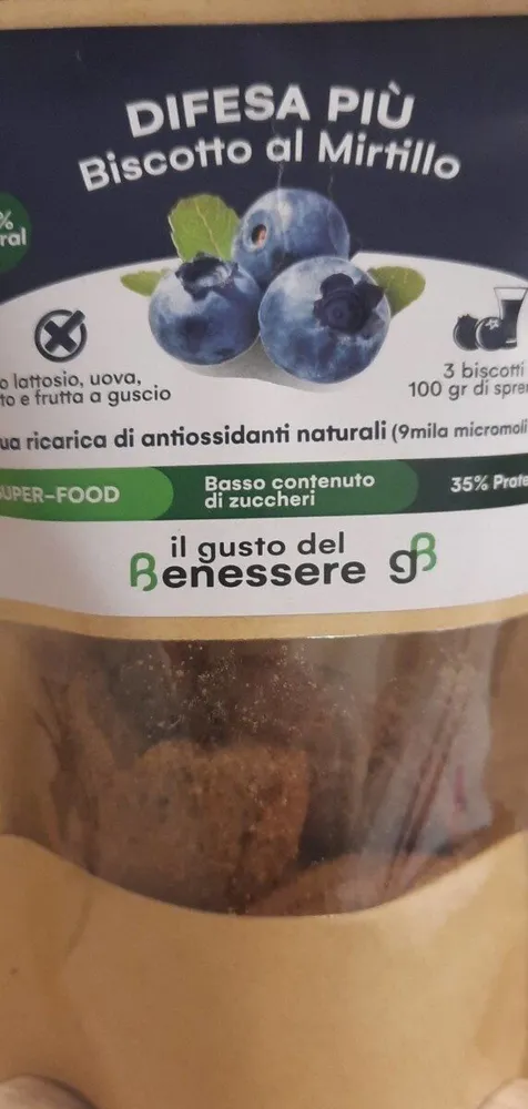 Biscotto mirtillo