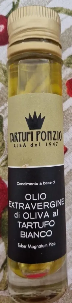 Olio extra vergine di oliva al tartufo bianco