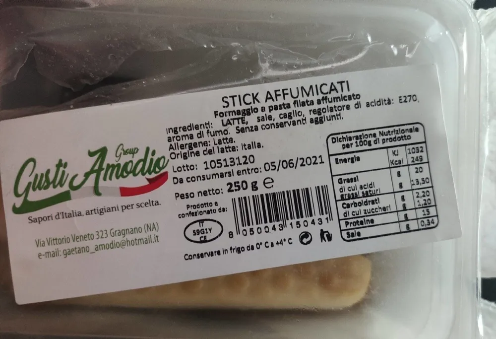 Stick affumicati
