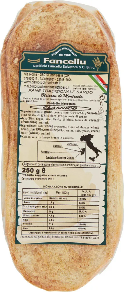 Bistoccu di montresta classico
