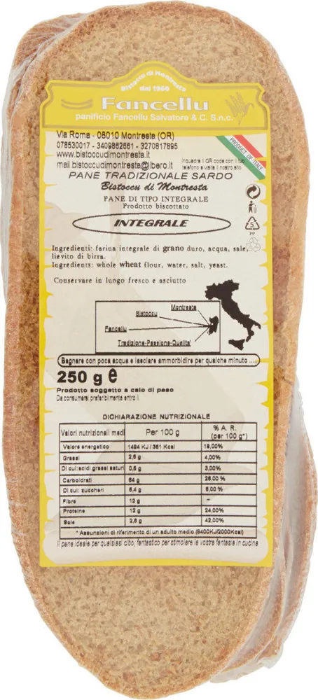 Bistoccu di montresta integrale