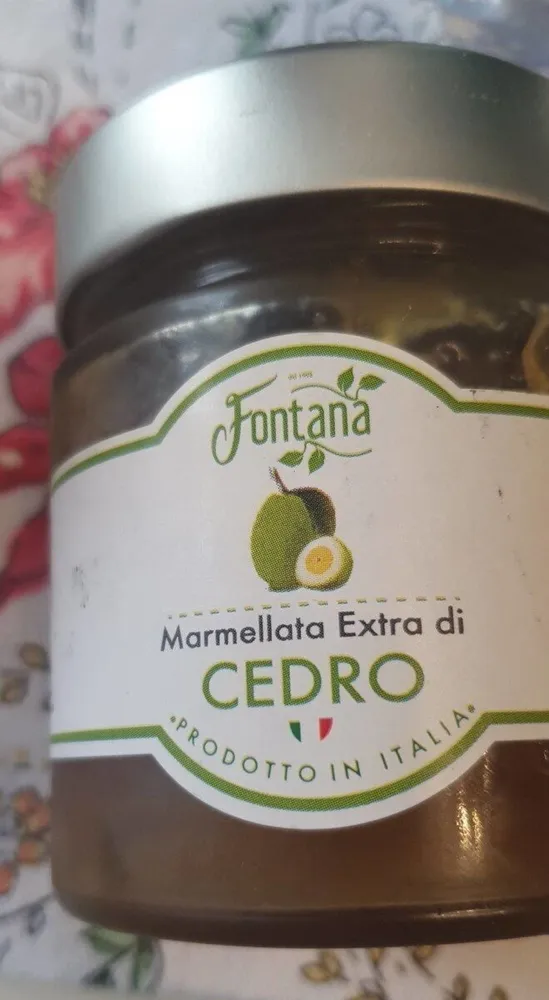 Marmellata cedro