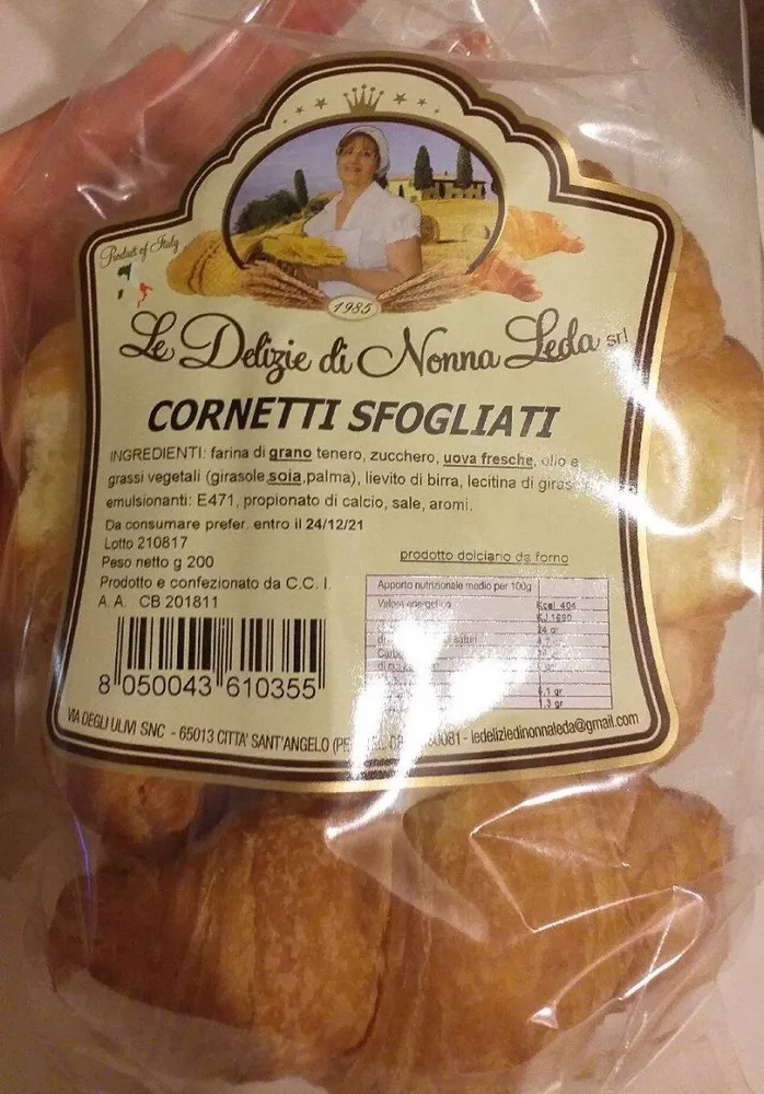Cornetti sfogliati