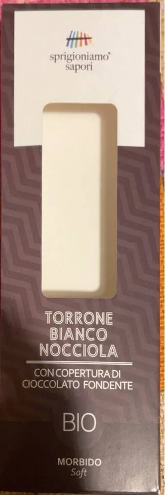 Torrone bianco nocciola
