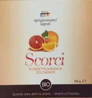 Scorci scorzette d’arancia zuccherate