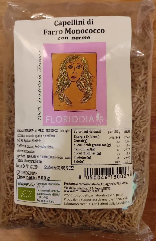 Capellini di Farro Monococco