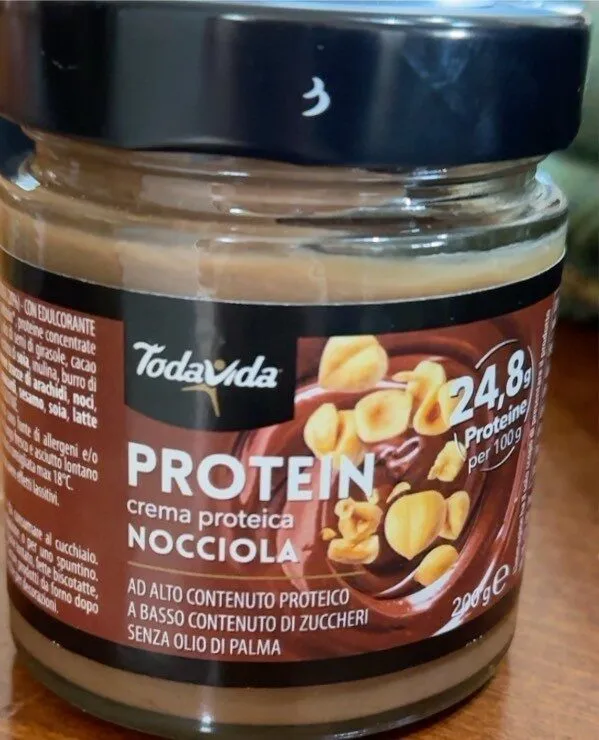 Protein crema proteica nocciola
