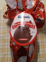 Uovo di cioccolato fondente