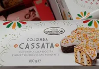 Colomba cassation con créma alla ricotta