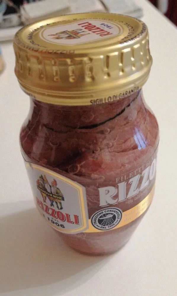 Filetti di alici Rizzoli in olio di oliva