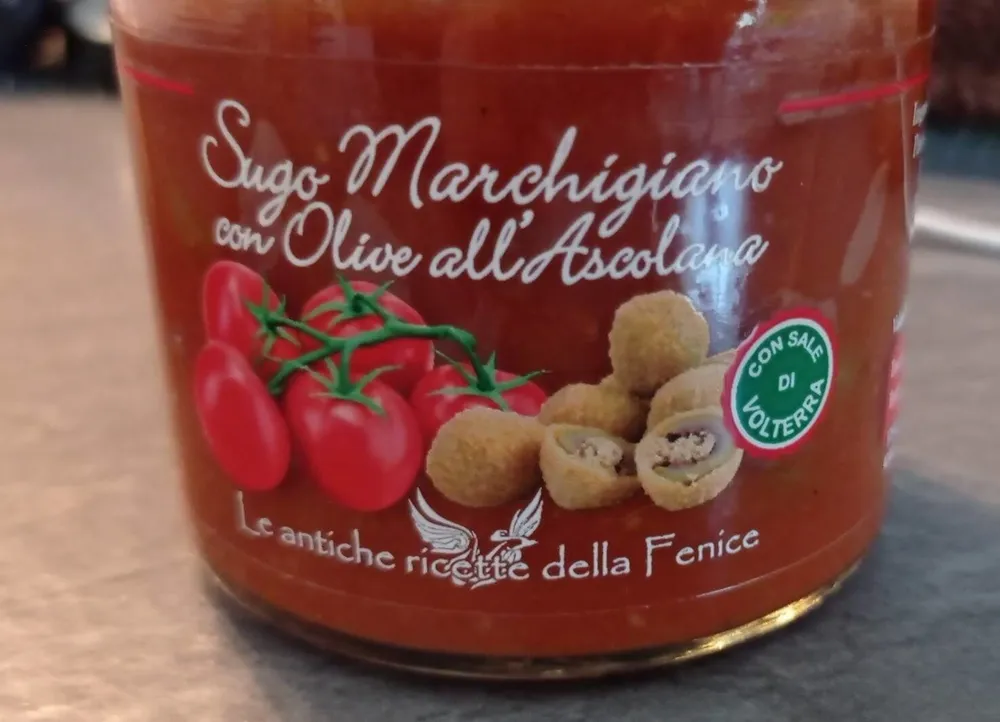 Sugo marchigiano alle olive ascolane