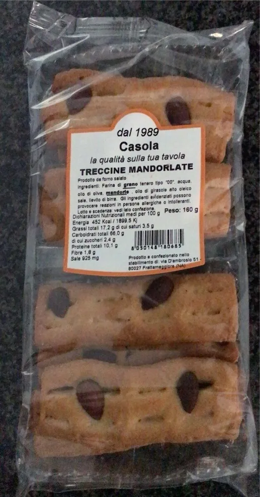 TRECCINE MANDORLATE