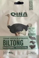 QINA Ostrich Sliced Biltong