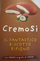 Cremosi ripieni con crema al gusto di cocco