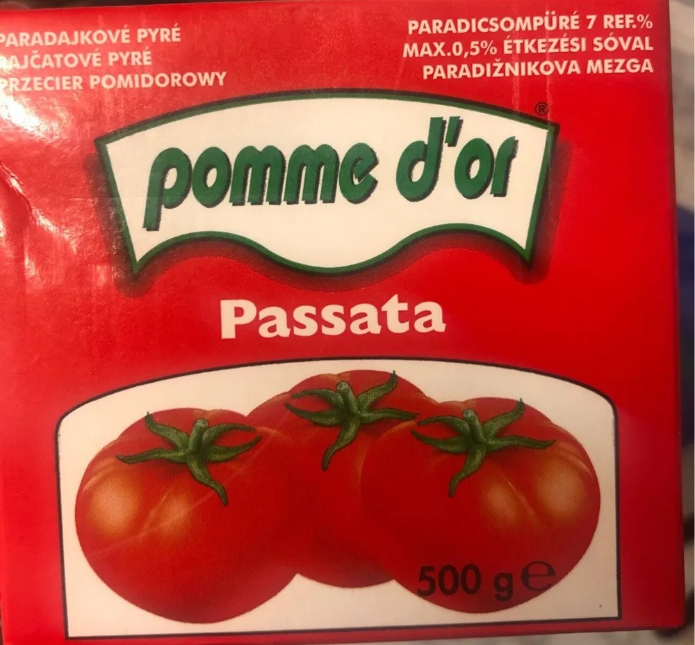 Dosengemüse:  Passierte Tomaten