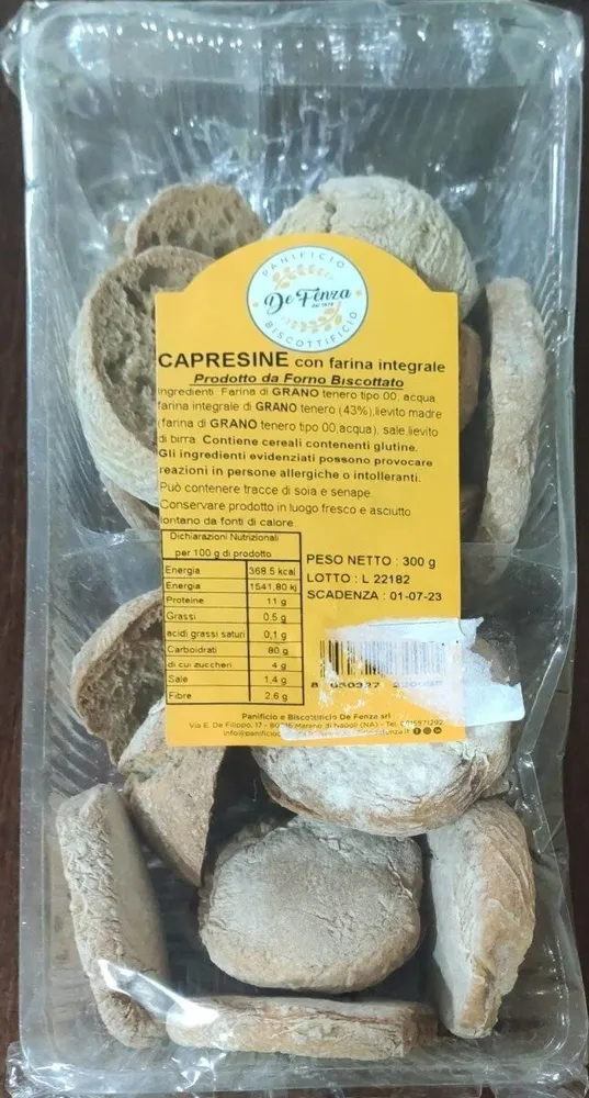 Capresine con farina integrale