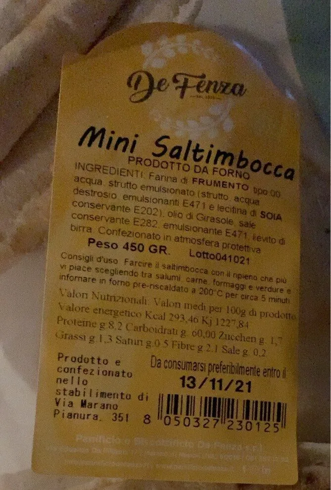 Mini saltimbocca