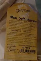 Mini saltimbocca