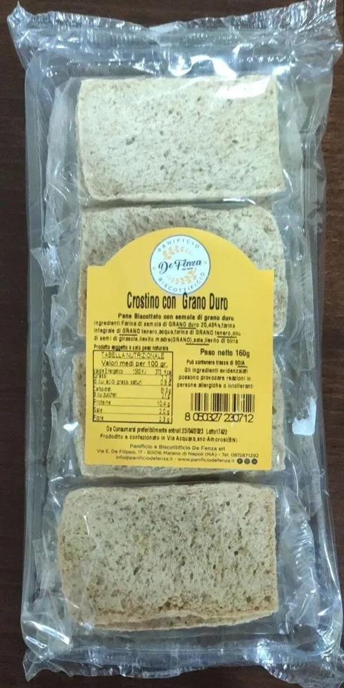 Crostino con Grano Duro