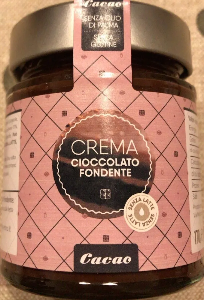 Crema cioccolato fondente