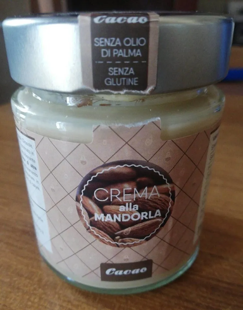 Crema alla mandorla