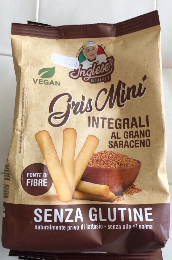 Gris Mini integrali al grano saraceno senza glutine