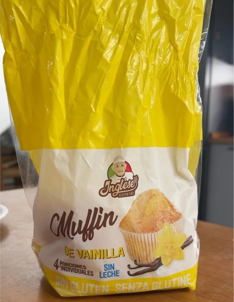 Muffin de vanilla