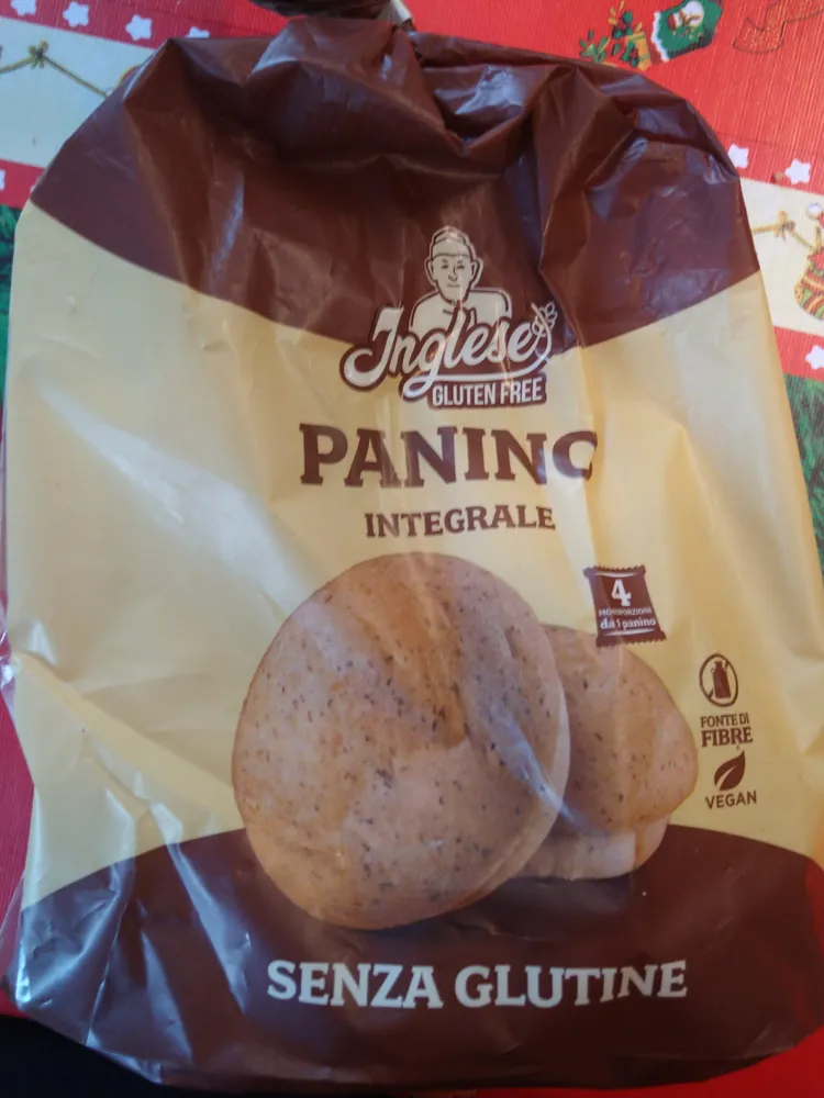 Panino integrale senza glutine