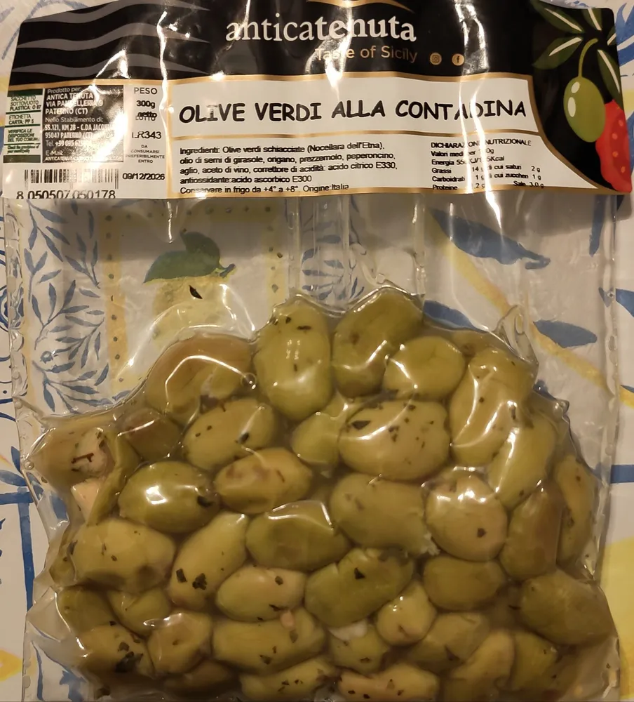 Olive verdi alla contadina