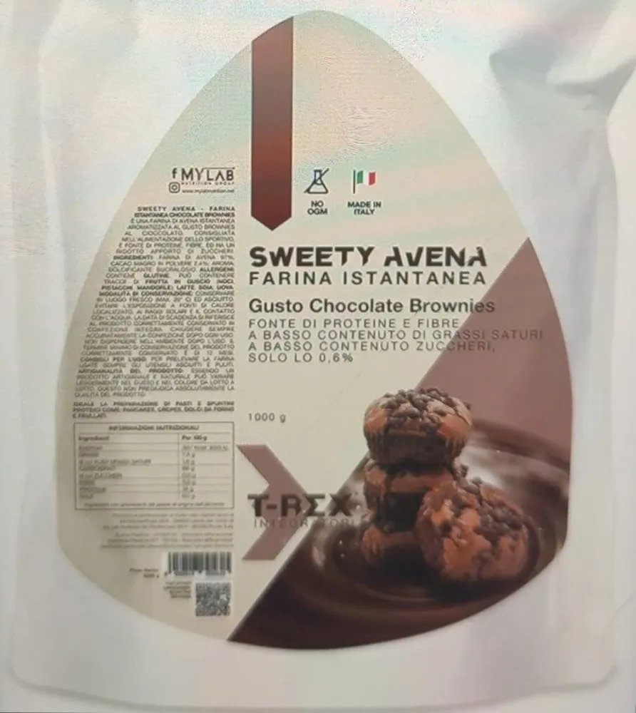 Sweety Avena Chocolate Brownies