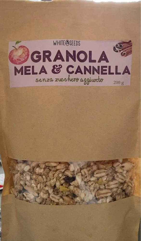 Granola mela & cannella senza zuccheri aggiunti