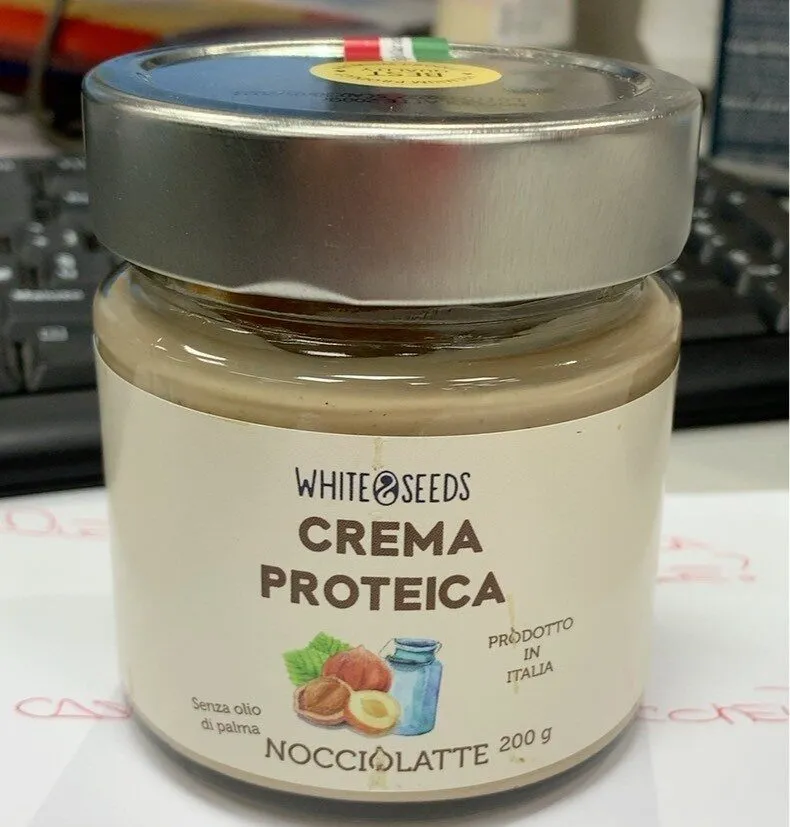 Crema proteica nocciolatte