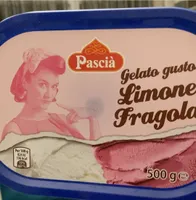 Gelato fragola e limone