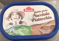 gelato gusto nocciola pistacchio