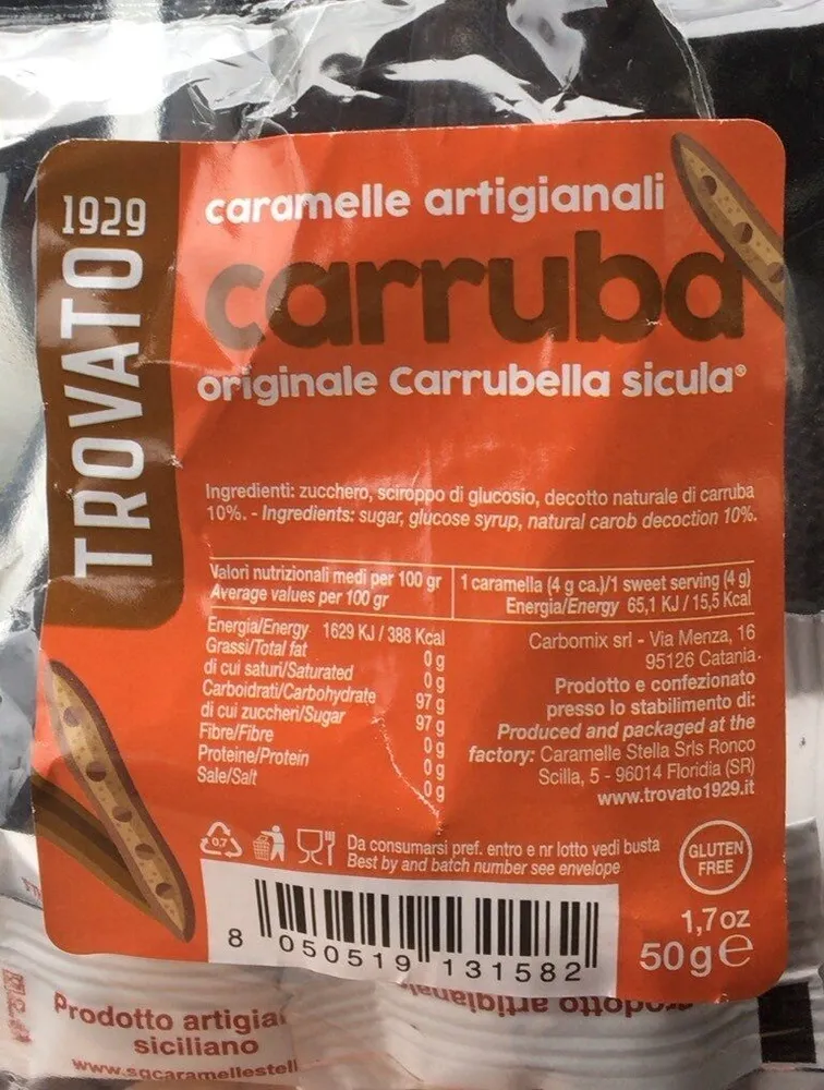 Caramelle artigianali CARRUBA