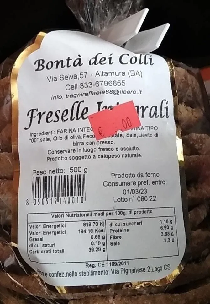 Friselle Integrali