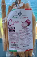 Gressins artisanaux avec de l'oignon