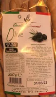 Gressins artisanaux avec olives