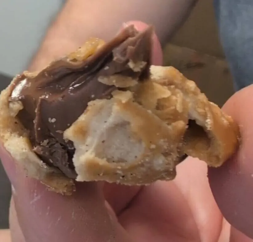 Cannoli siciliens fourrés à la crème parfumée aux noisettes