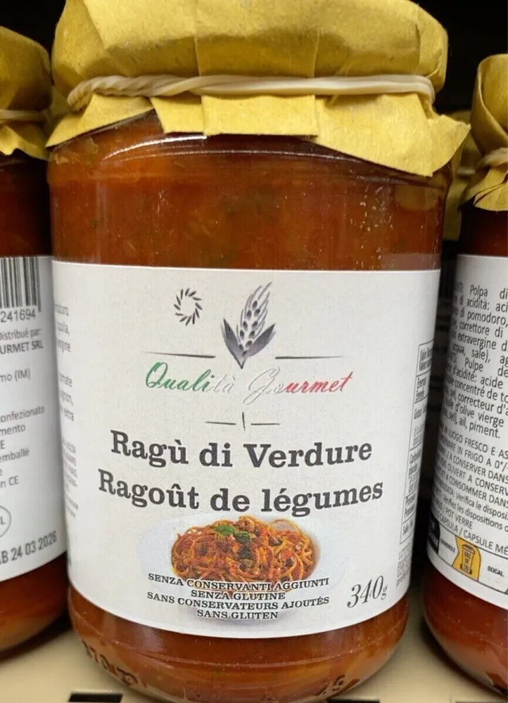 Ragu di verdure