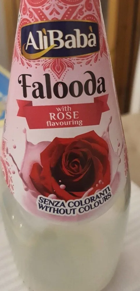 Falooda with rose flavouring
