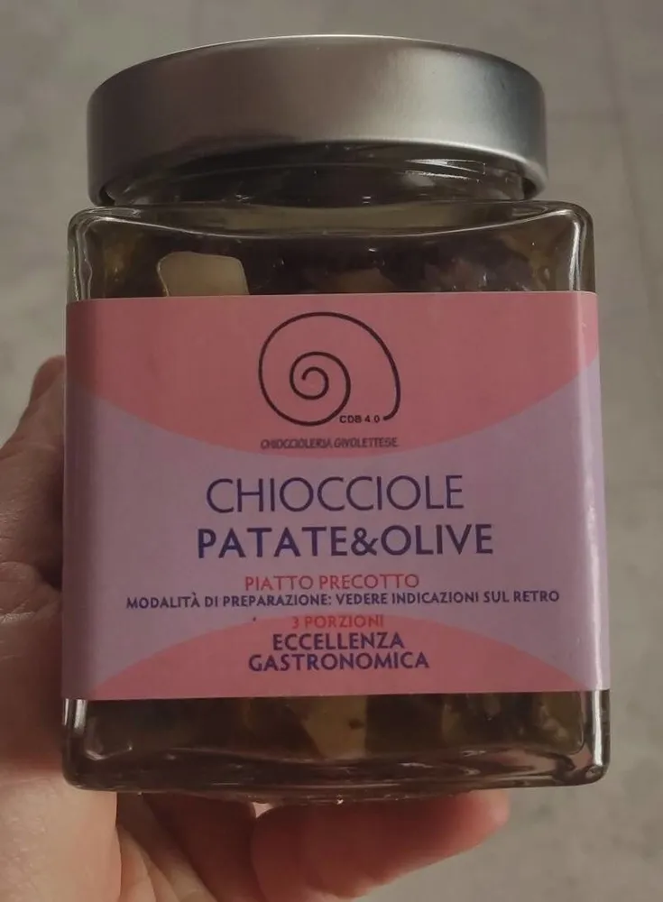 Chiocciole patate e olive