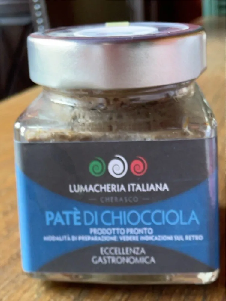 Pate’ di lumache