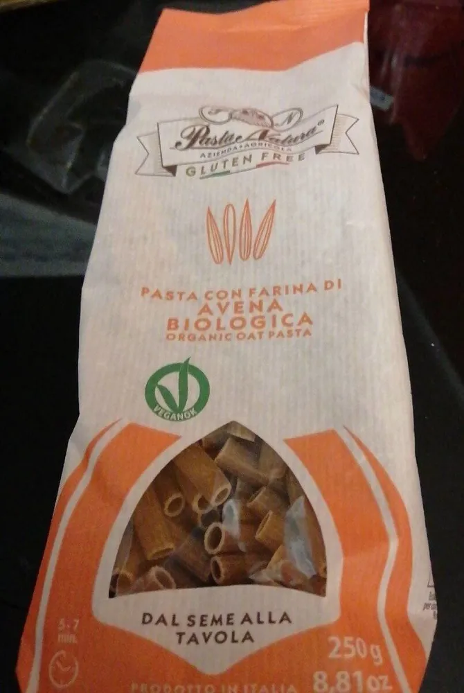 Pasta con farina di avena