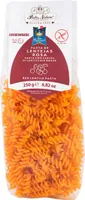 Espirales de lentejas rosa sin gluten