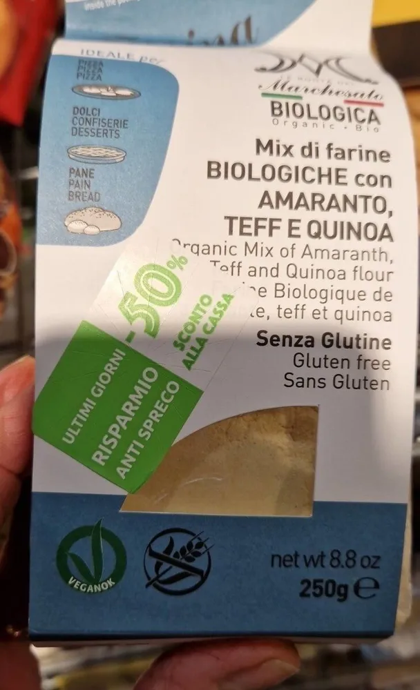 Mix di farine biologica