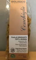 Conchiglie - Pasta di amaranto teff e quinoa