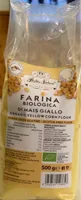 Farina biologica di mais giallo
