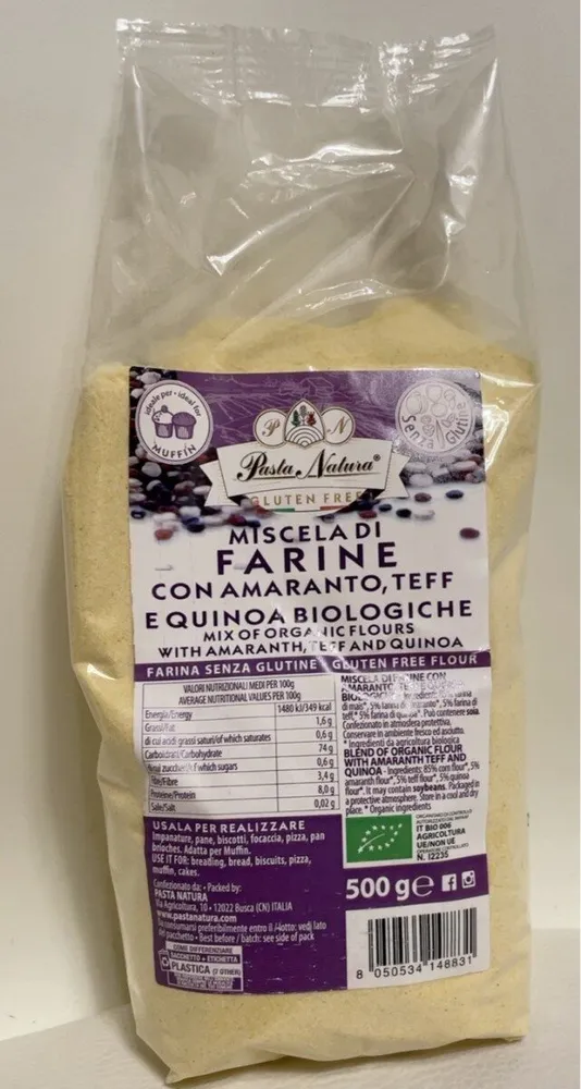 Miscela di farine bio